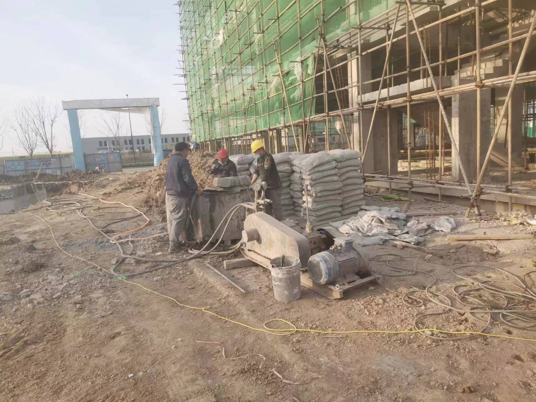 会同别墅下沉注浆